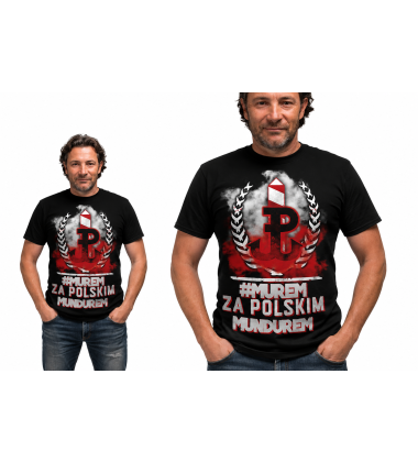 Koszulka MUREM ZA POLSKIM MUNDUREM 3